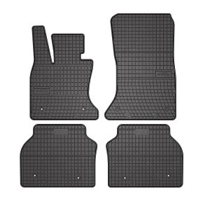BMW 5 Series Gran Turismo F07 Floor Mats - Omac - El Toro Rubber - Black - '09-'17
